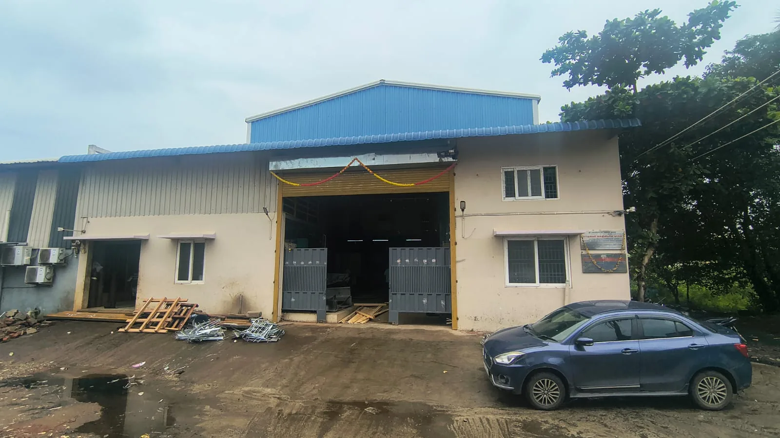 Rajeswari Engineering Works workshop in Kundrathur